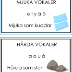 Hårda och mjuka vokaler - bild 4