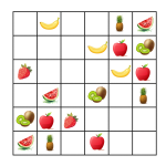 Sudoku frukt 6×6 - bild 5