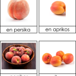 Frukter singularis och pluralis 3 dels kort - bild 6