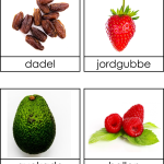 Frukt och bär 3 dels kort - bild 5