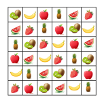 Sudoku frukt 6×6 - bild 7