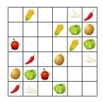 Sudoku grönsaker 6×6 - bild 6