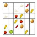 Sudoku grönsaker 6×6 - bild 7