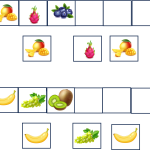 Fortsätt mönstret frukter - bild 3