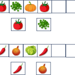 Fortsätt mönstret grönsaker - bild 4
