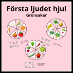 Grönsakshjul till klädnypor - bild 1