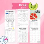 Bråk häfte 8 sidor - bild 1