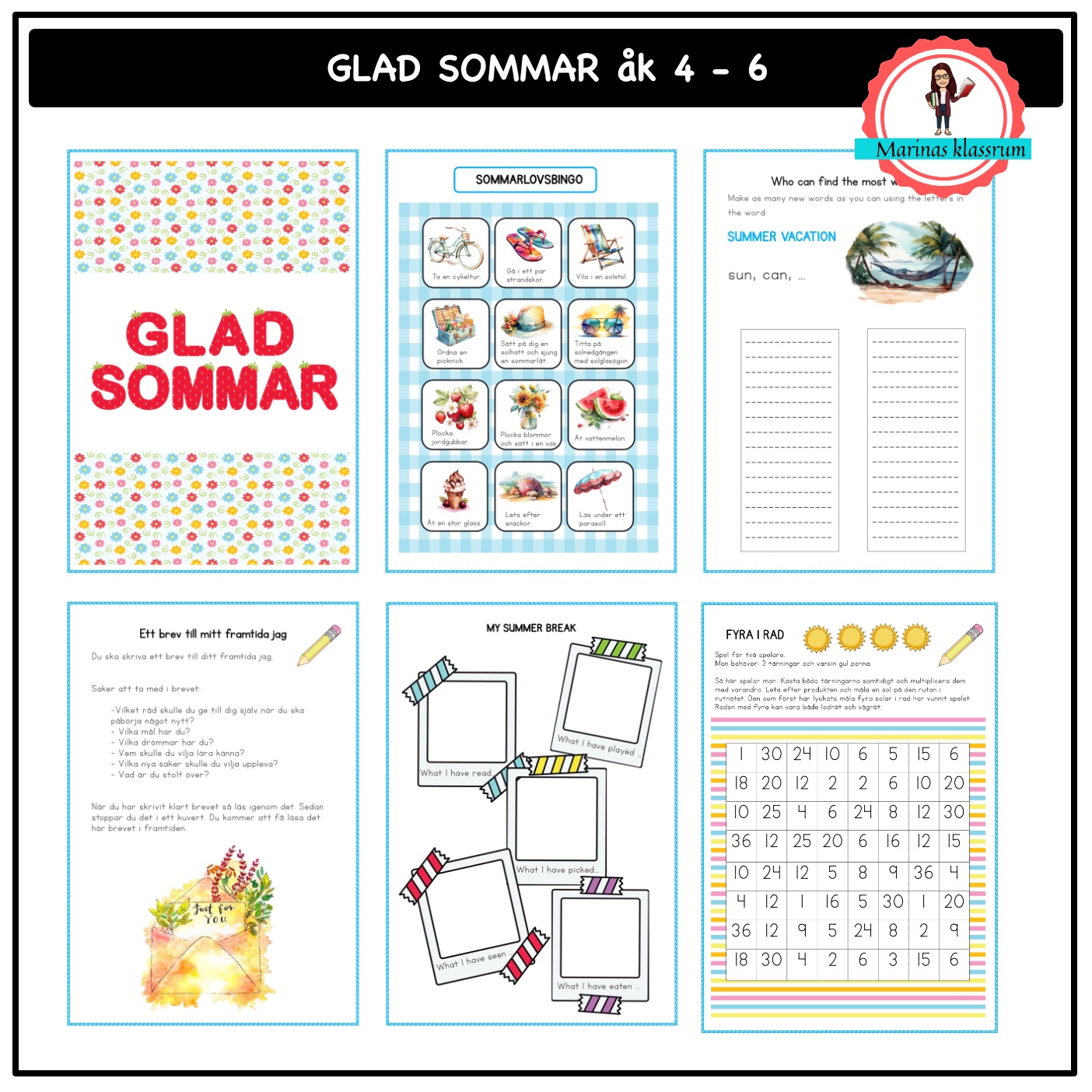 Glad sommar åk 4-6