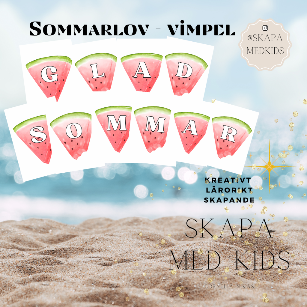 Sommarvimpel – melon
