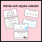Hårda och mjuka vokaler - bild 1