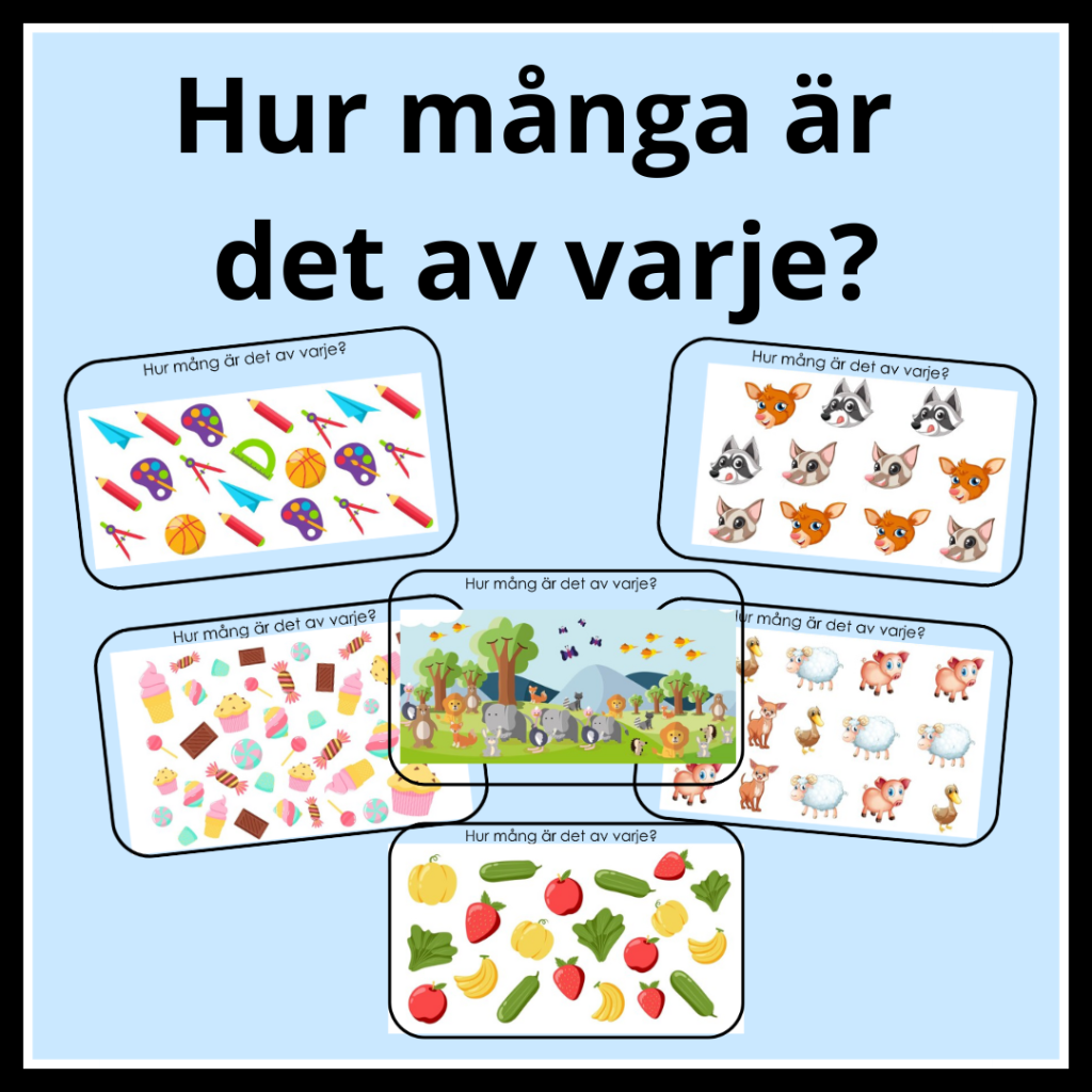 Hur många är det av varje?
