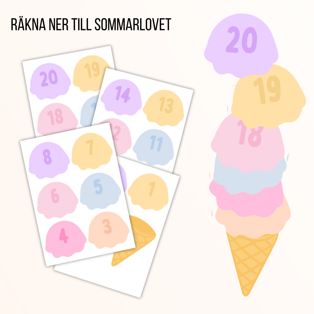 Räkna ner till sommarlovet