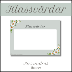 Klassvärdar