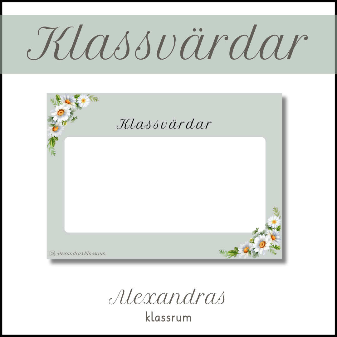 Klassvärdar