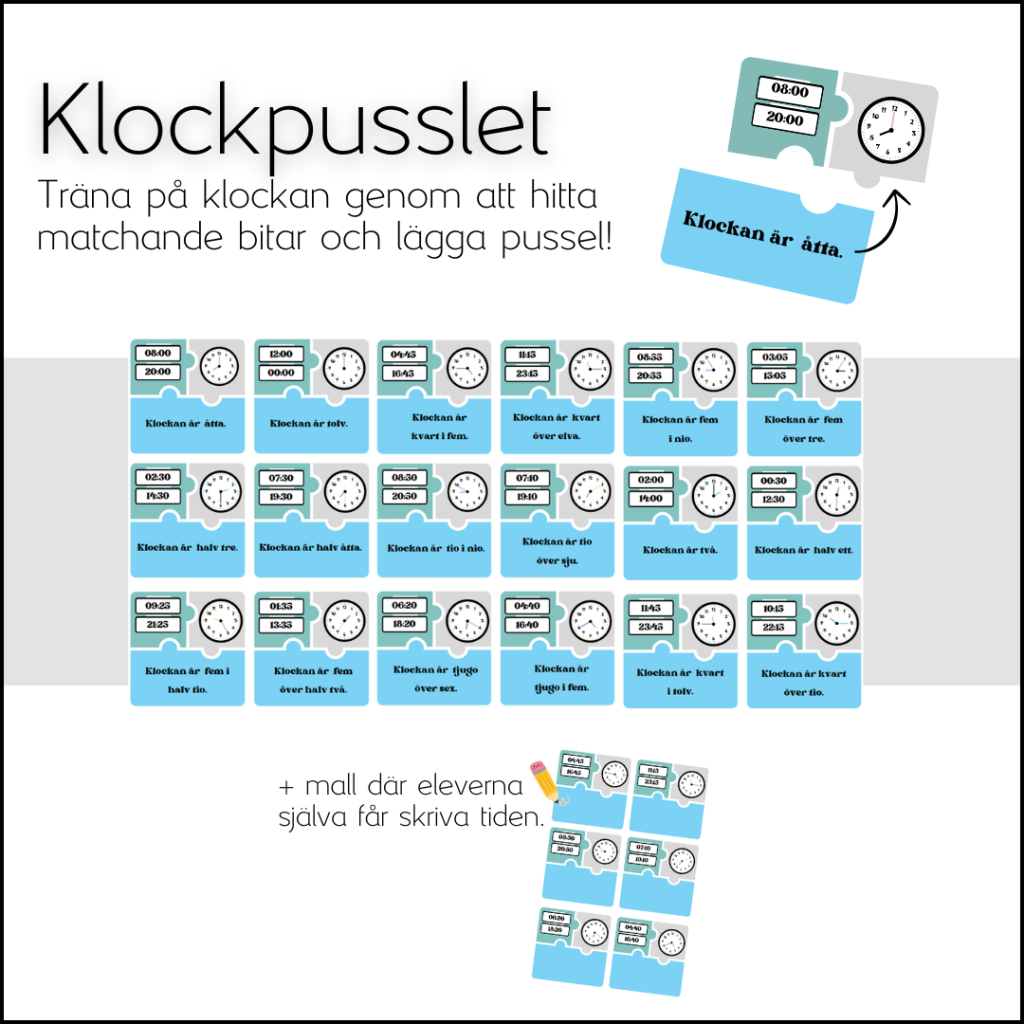Klockpusslet