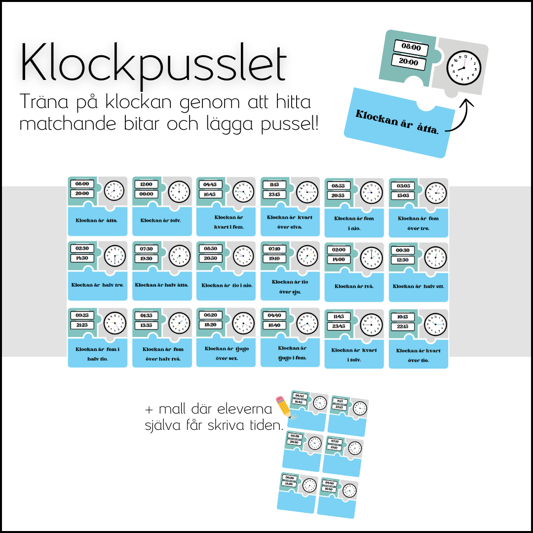 Klockpusslet