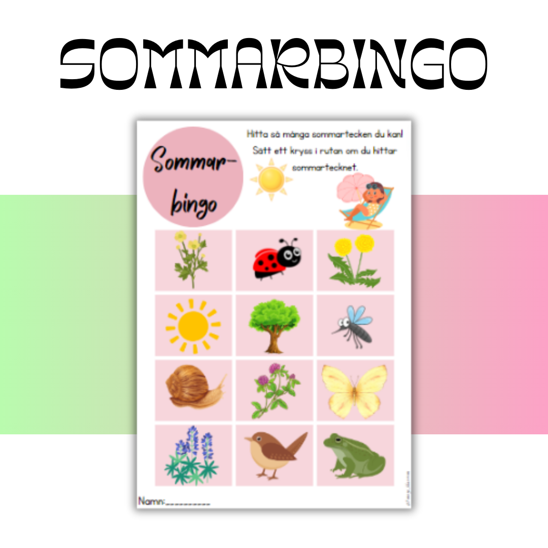 Sommarbingo