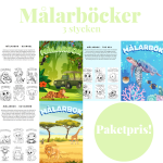 MÅLARBÖCKER (3ST) - bild 1