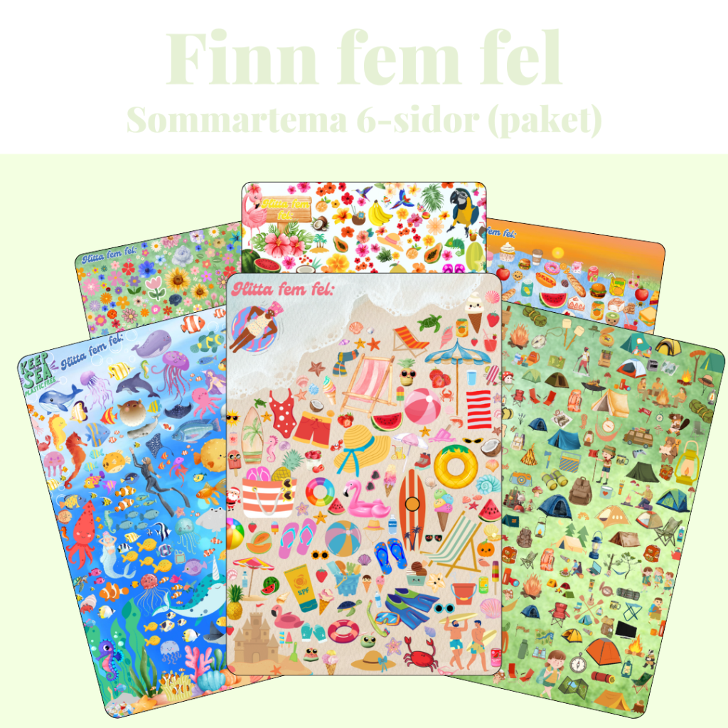 Finn fem fel (paket)
