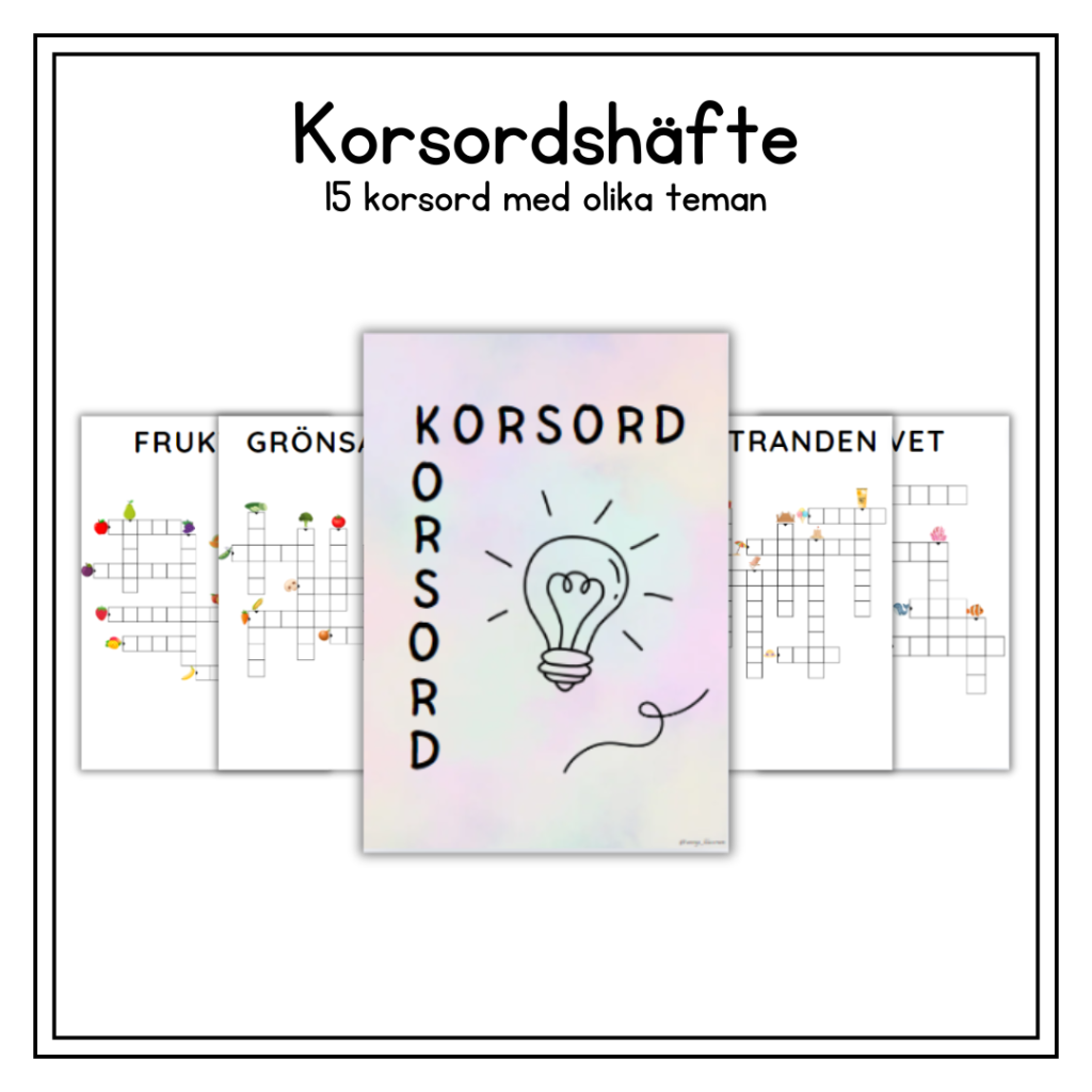Korsordshäfte