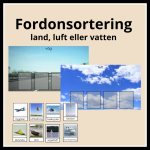Fordonsortering – luft, land eller vatten - bild 1