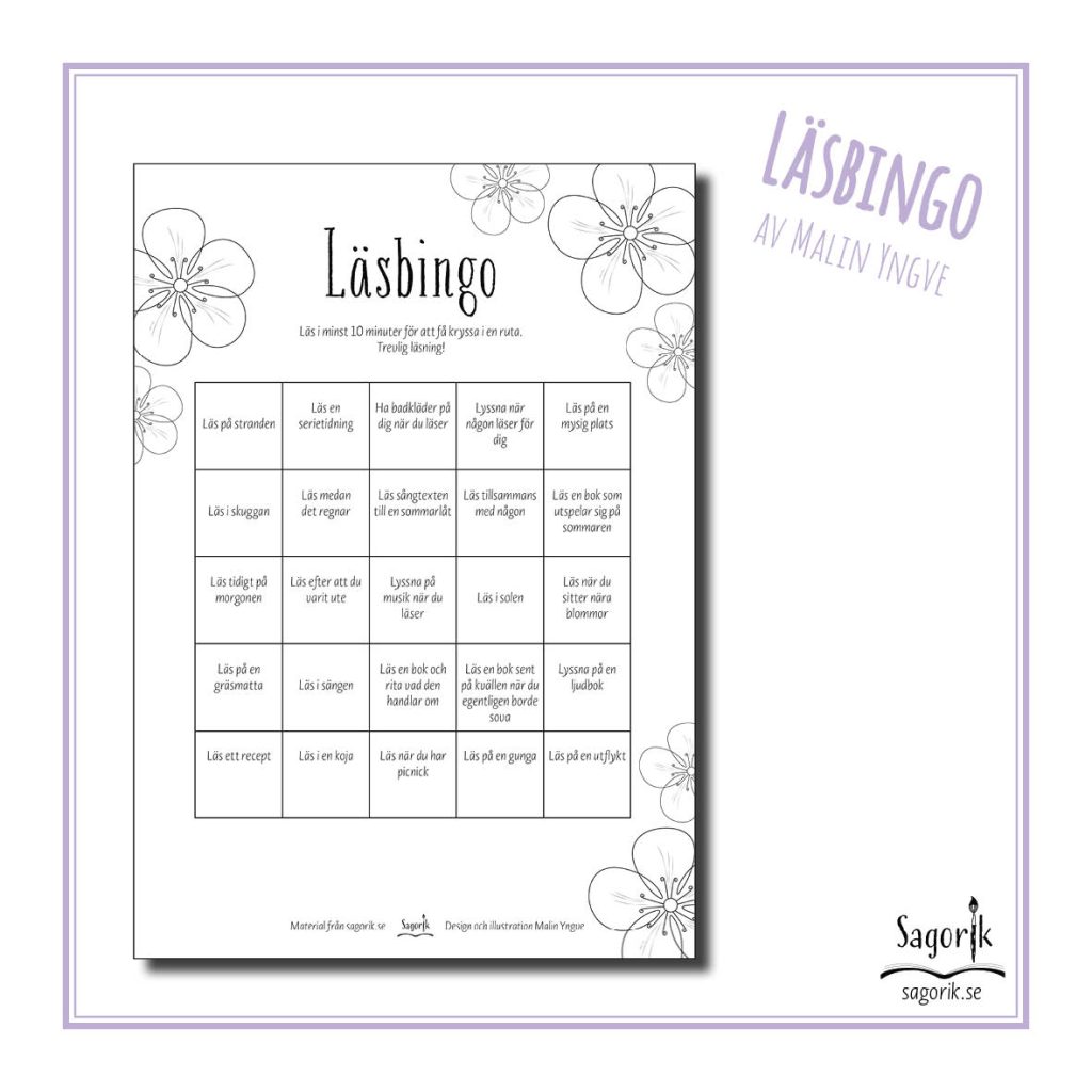 Läsbingo sommar