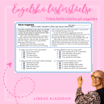 Engelska läsförståelsetexter - bild 2