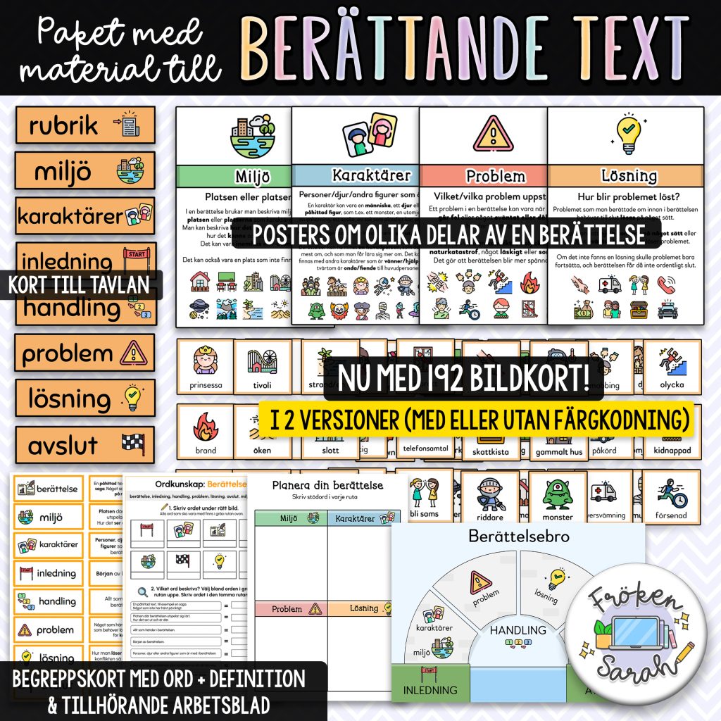 Paket: Material till berättande text