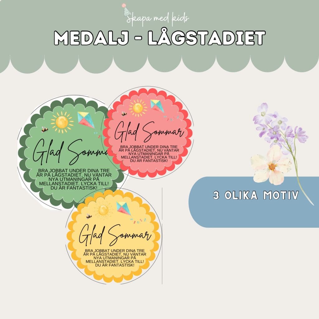 Sommarmedaljer – lågstadiet