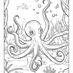 Havet stor målarbok - bild 3