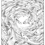 Havet stor målarbok - bild 12