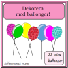 Dekorera klassrummet med ballonger