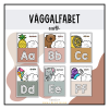 Väggalfabet: earth med TAKK