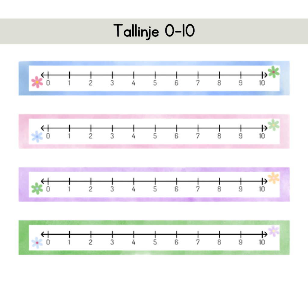 Tallinje 0-10