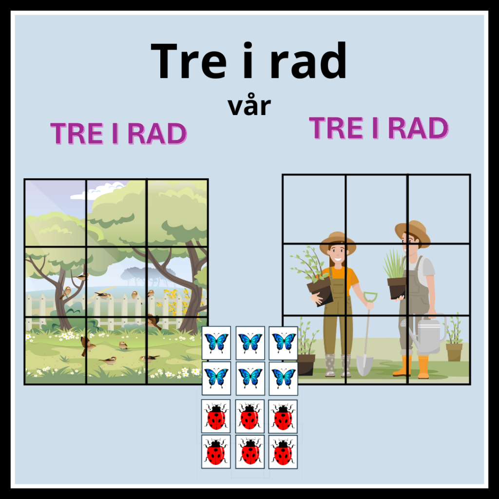 Tre i rad – vår