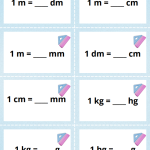 Matematik Vikt och volym (hör vi ihop/memory) - bild 3