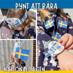 Nationaldagen 6 juni – pynt att bära - bild 1