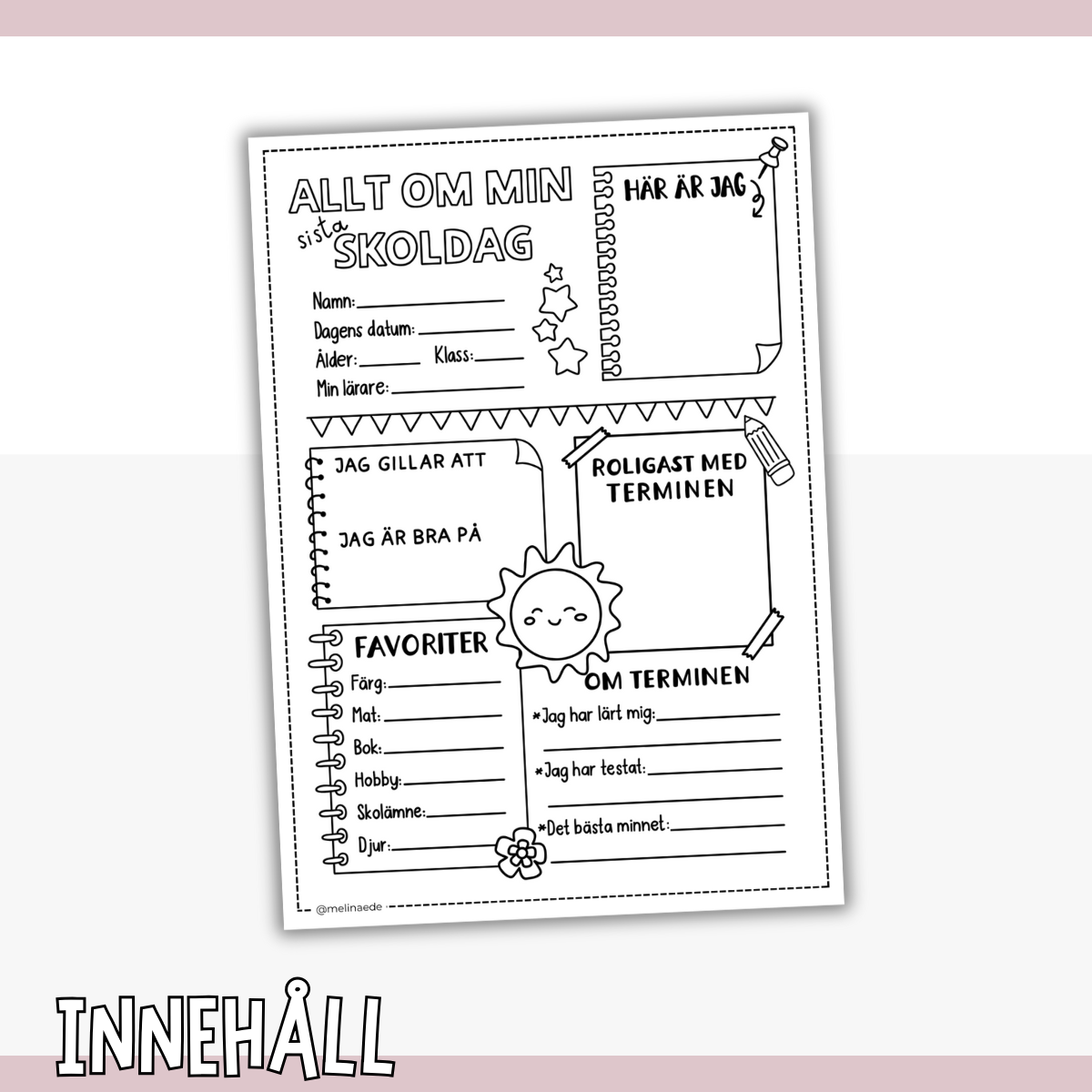 Allt om min sista skoldag