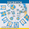 Sveriges nationaldag - dekorationer