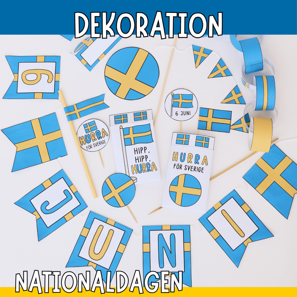 Sveriges nationaldag – dekorationer