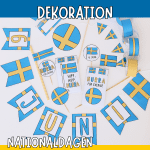 Sveriges nationaldag – dekorationer - bild 1