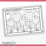 Mors dag-pyssel: fyll i blommorna - bild 3