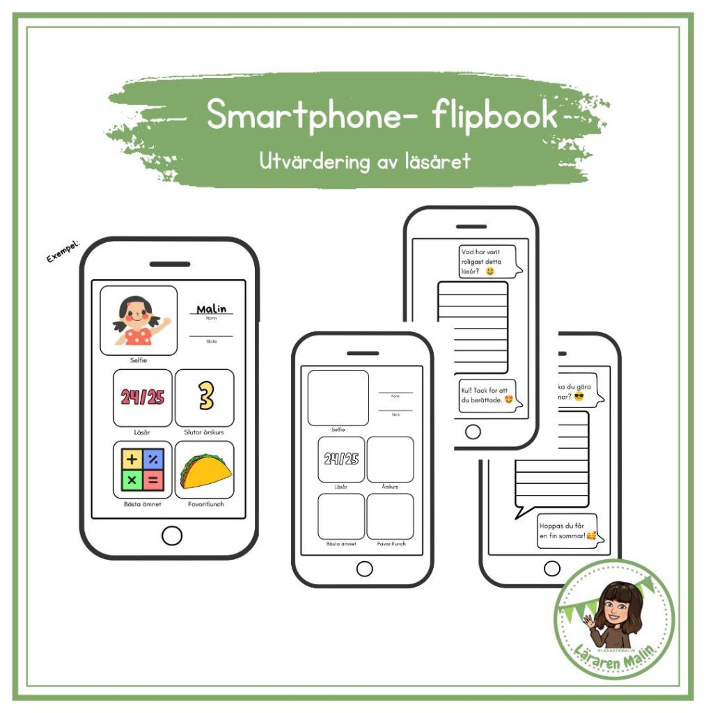 Smartphone flipbook- utvärdering av läsåret 24/25