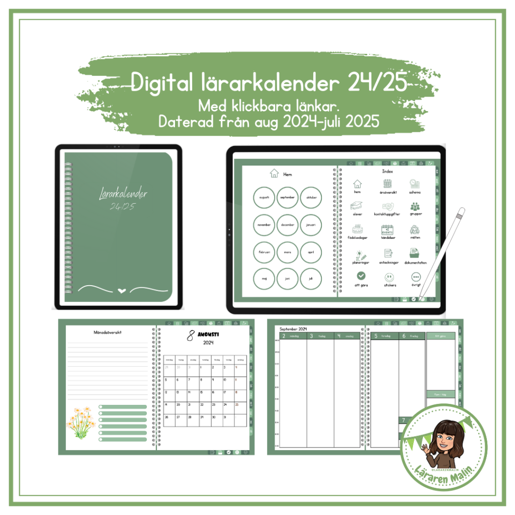 Digital lärarkalender (läsåret 24-25)