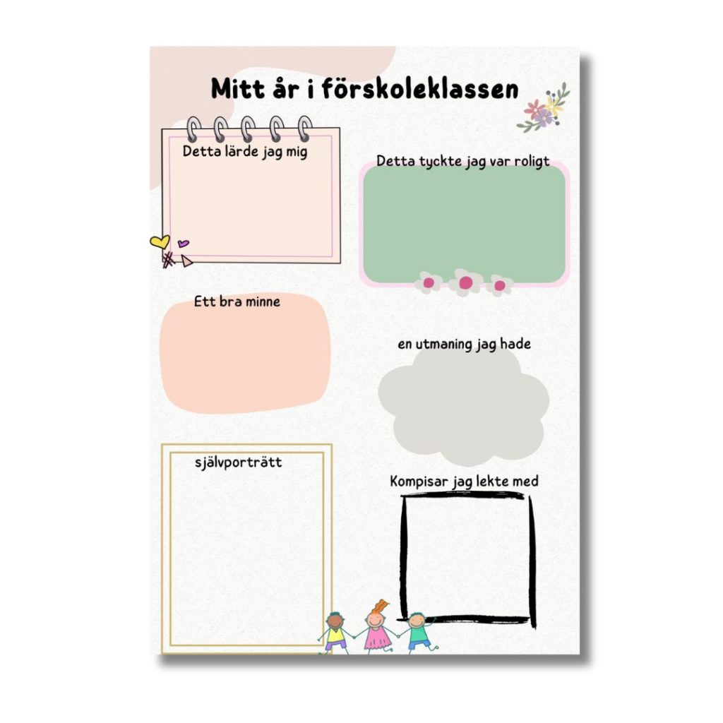 Mitt år i förskoleklass