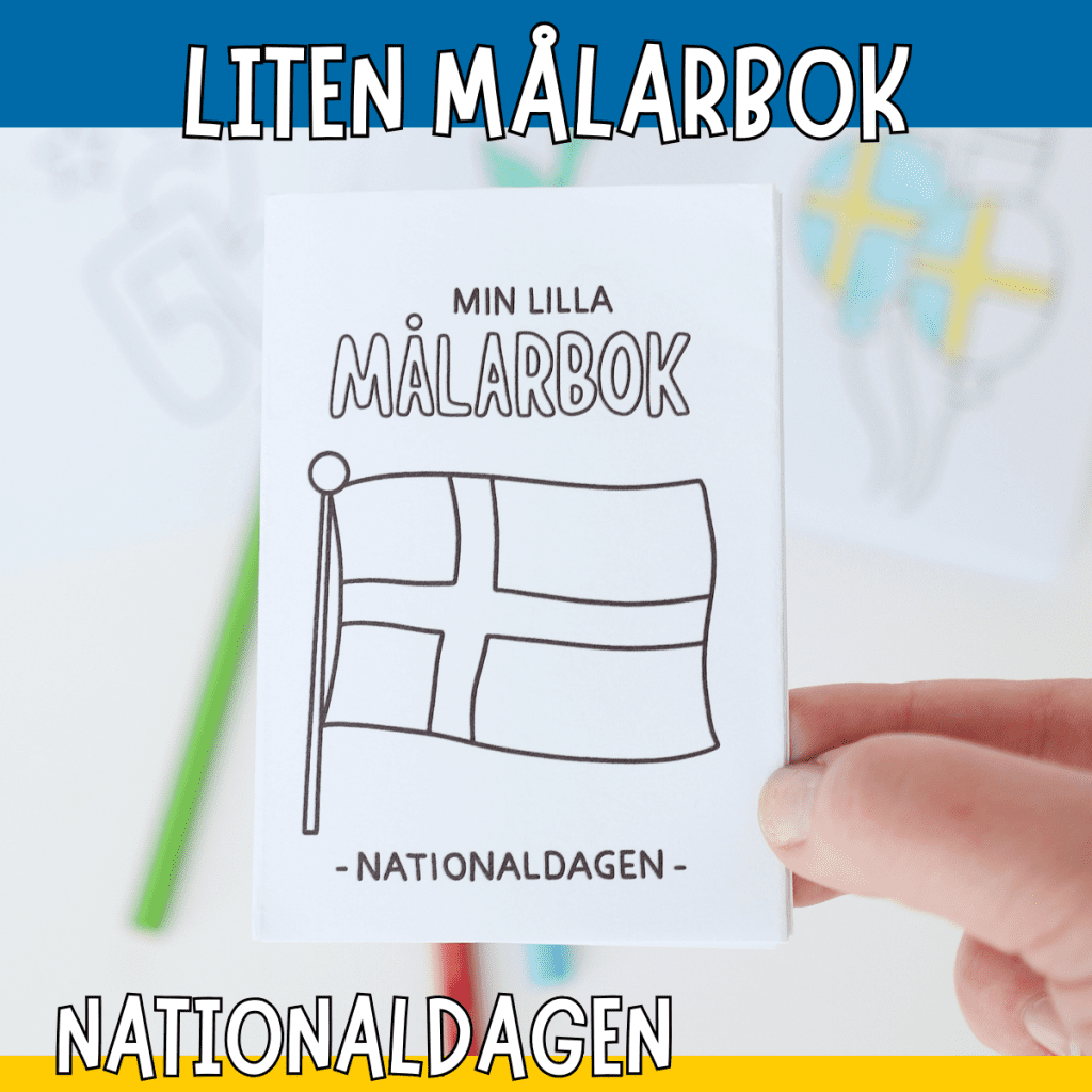 Min lilla målarbok – Sveriges nationaldag