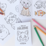 Min lilla målarbok- husdjur - bild 4