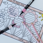 Mors dag-pyssel: fyll i blommorna - bild 2