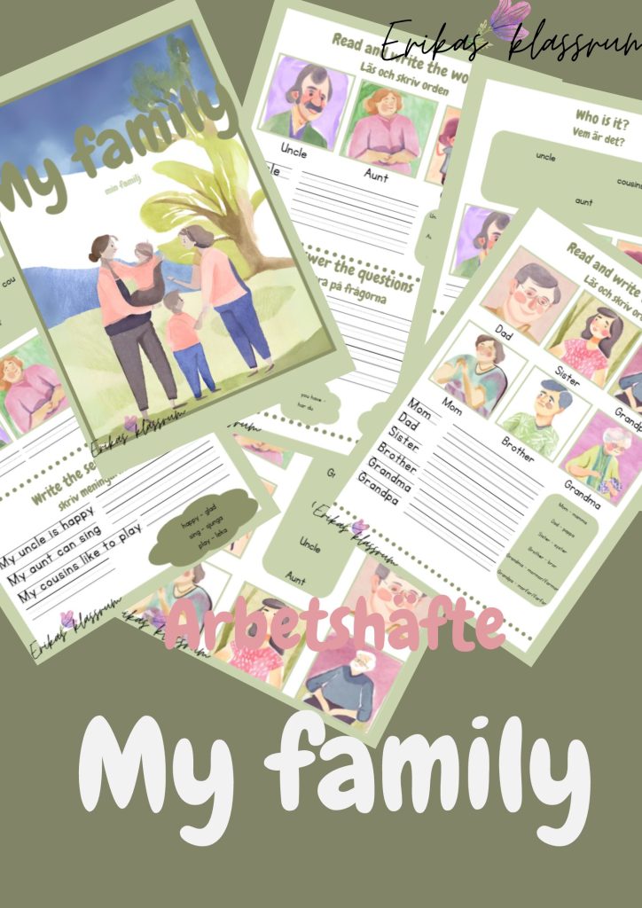 Arbetshäfte – My family