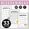 Nedräkningar: 33 varianter